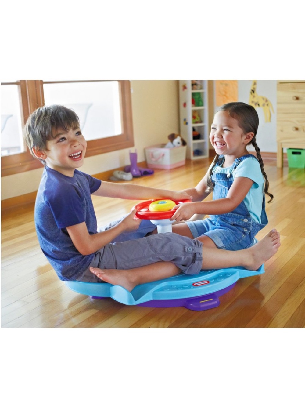 Little Tikes Fun Zone Dual Twister Inflatable Sprinkler Water Play Toy